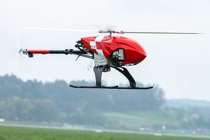 Die neu entwickelte Rega-Drohne