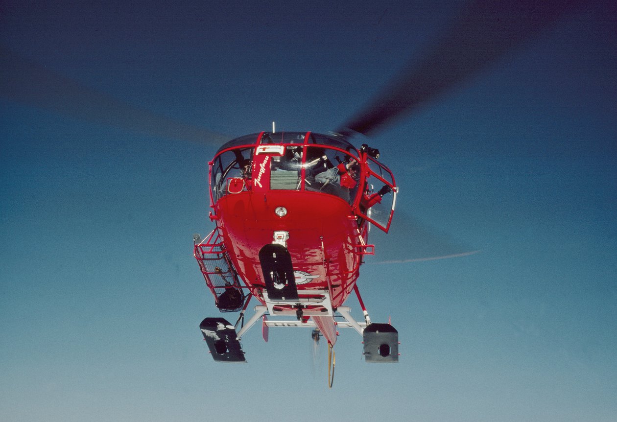 Alouette III im Flug