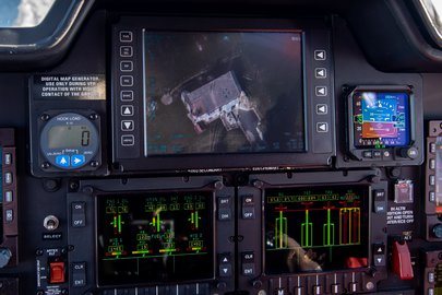 Nahaufnahme Cockpit