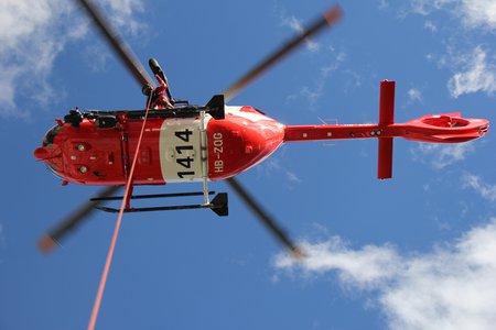 Scaricare l'immagine salvataggio con l'argano