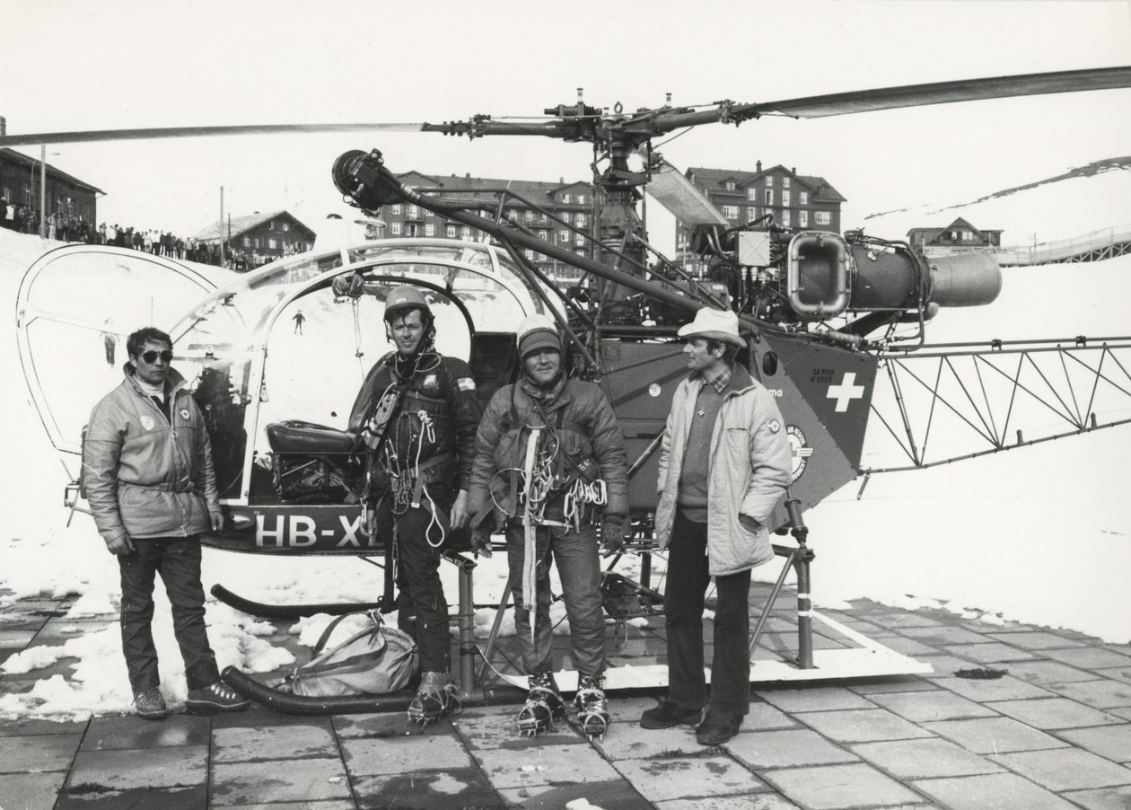 Lama-Helikopter SA315B mit der Immatrikulation HB-XDL