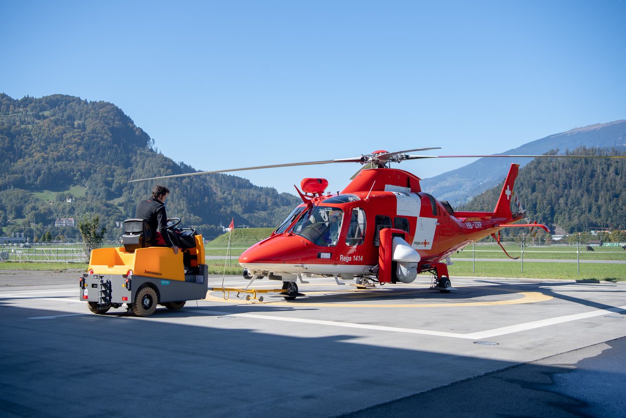 Der Suchhelikopter Rega 11