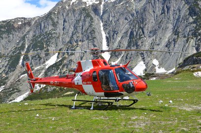 L'H125 su un prato