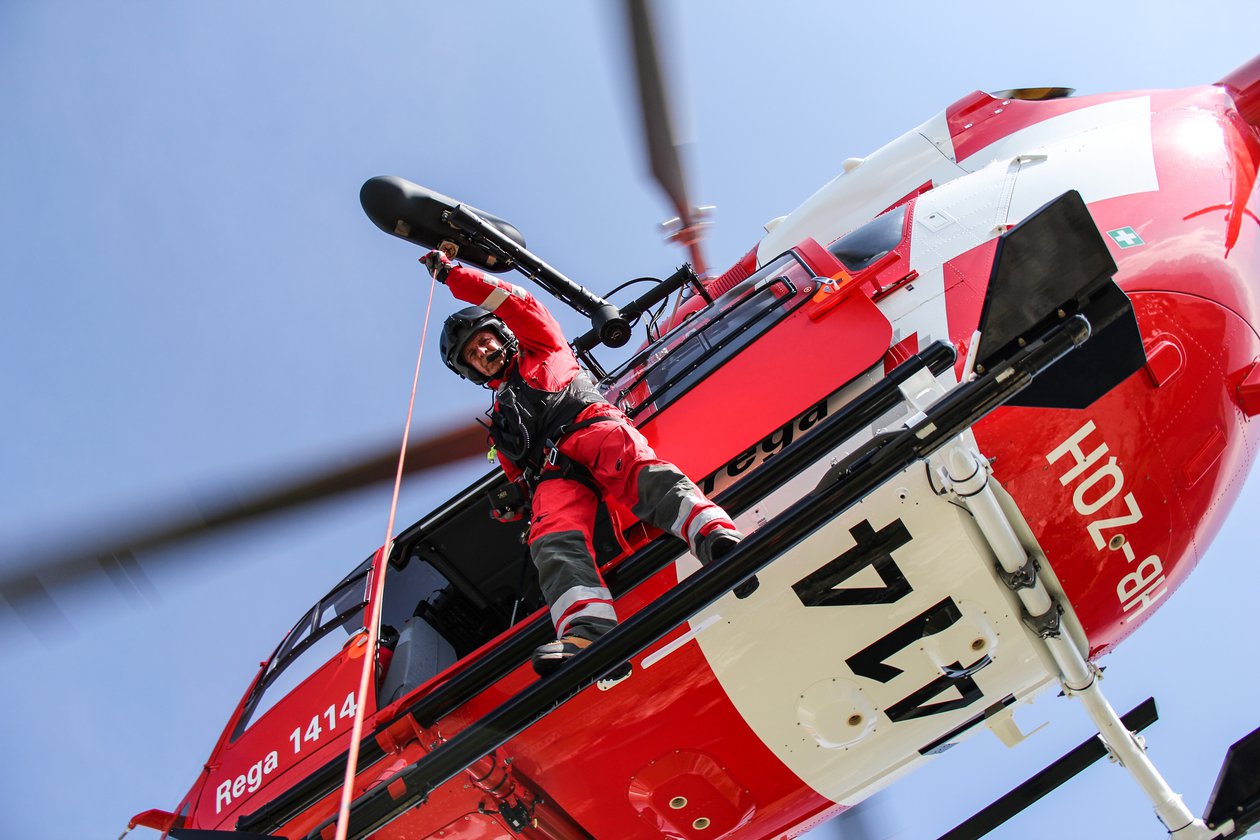 The rescue hoist