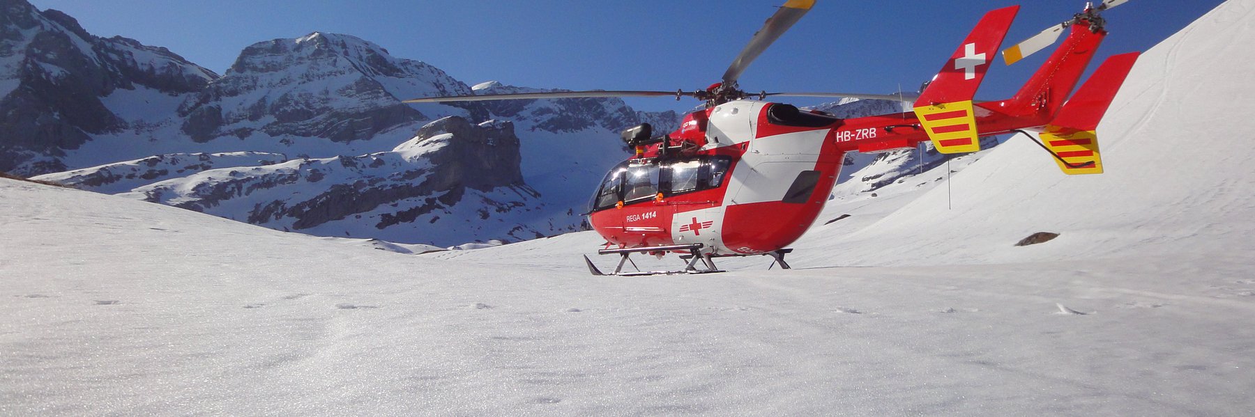 La Rega en action dans les montagnes