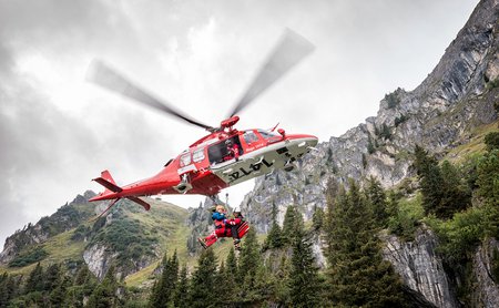 Rettungswindeneinsatz