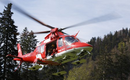 Im Dauereinsatz: die Rettungshelikopter der Rega 
