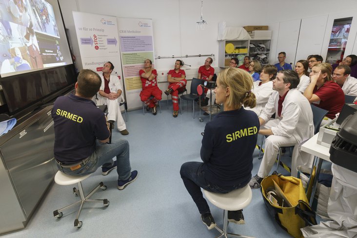 La Rega e SIRMED lavorano insieme da tempo. ©Ospedale Alta Engadina