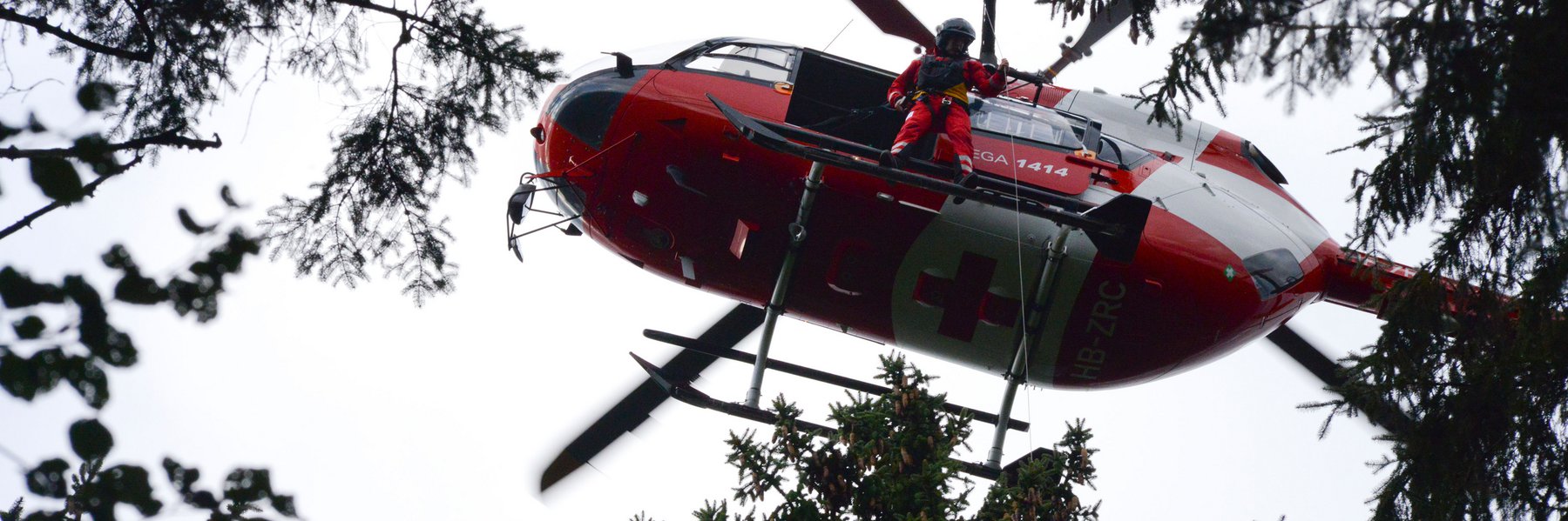Windenrettung mit Helikopter