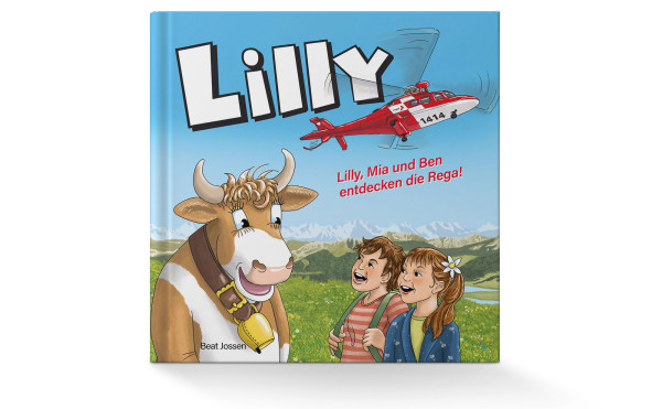 Libro «Lilly, Mia und Ben entdecken die Rega!» (tedesco), presentazione ingrandita