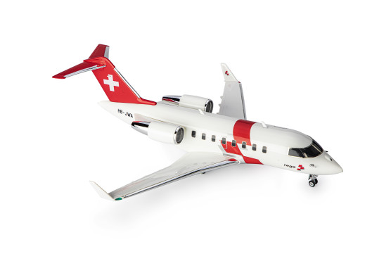 Jet Challenger 650 (scale 1:76), to the enlarged image