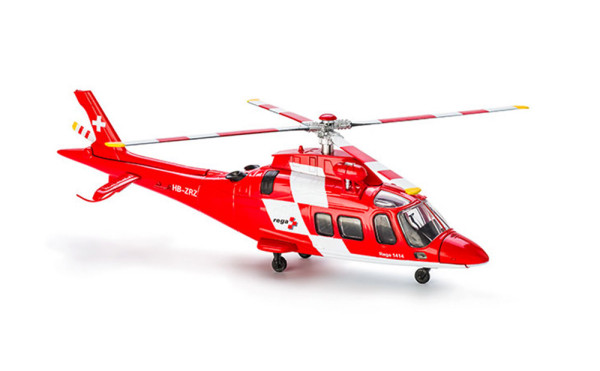 AgustaWestland Da Vinci, modello in scala 1:43, presentazione ingrandita