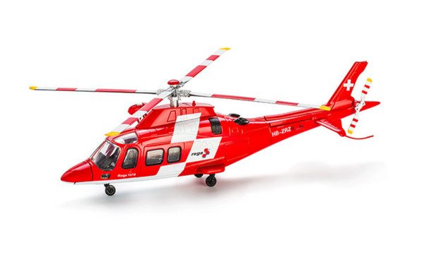 AgustaWestland Da Vinci, modello in scala 1:43, presentazione ingrandita