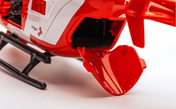 Spielzeughelikopter Rega, zur vergrösserten Darstellung