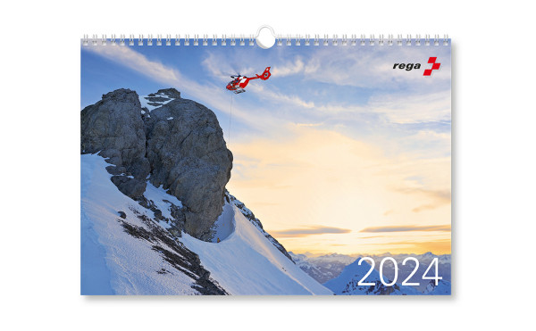 Rega-Wandkalender 2024, zur vergrösserten Darstellung