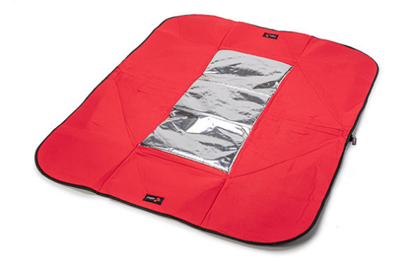 Couverture convertible en sac isotherme, pour agrandir l'affichage